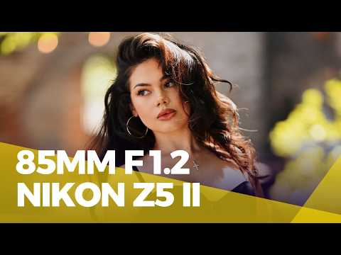 Nikkor 85mm F1.2 on the Nikon Z5 II — Old Town Auburn Portrait Session