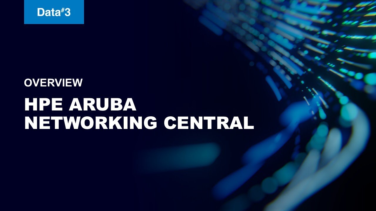 Inside the New HPE Aruba Networking Central: A Guided Tour of the Next-Gen Cloud Network Platform