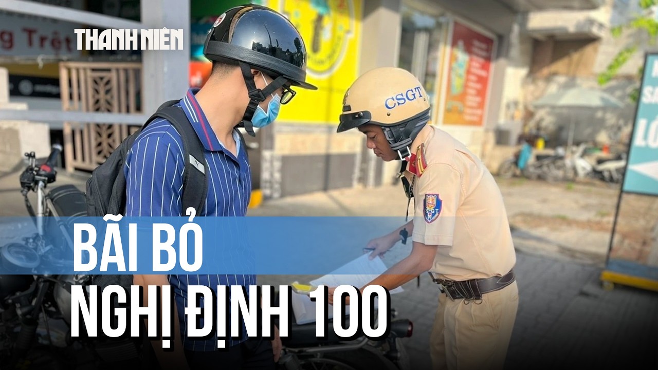 Bãi bỏ Nghị định 100 không phải 'dừng xử phạt vi phạm giao thông'