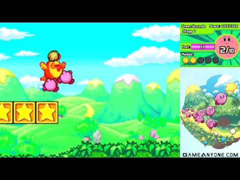 Kirby Mass Attack Walkthrough - Part 1: Stage 1-1