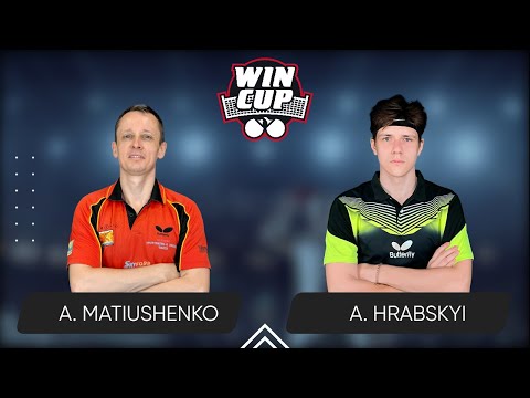 00:45 Andrii Matiushenko - Andrii Hrabskyi 29.05.2025 WINCUP Master. TABLE 1