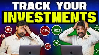 How to track your investments like Big Bull 👑| Stock Analysis | Fundamental Analysis | Harsh Goela