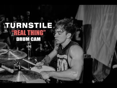 Turnstile | Real Thing | Drum Cam (LIVE)