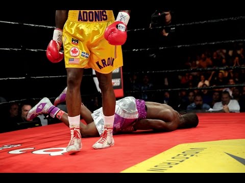 Another massive knockout by Adonis Stevenson vs Thomas WIlliams Jr