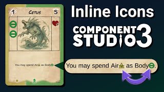 Using Inline Icons in Component Studio 3!