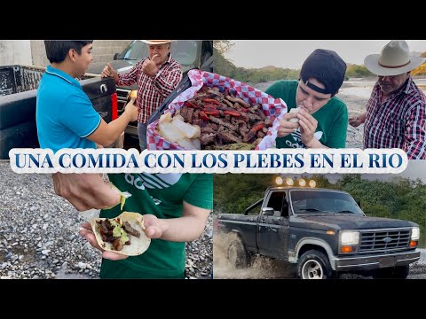 A MEAL WITH THE GUYS BY THE RIVER - the pilot and his style