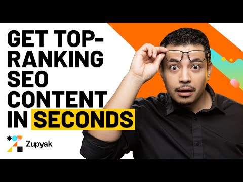 Your New Favorite SEO Content Assistant | Zupyak