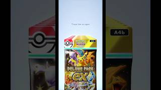 10 Packs Deluxe Pack EX pull! #pokemontcgpocket#ptcg#deluxepackex