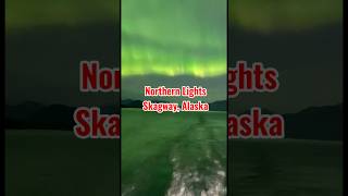 Northern Lights Over Skagway! Aurora Borealis Seen from Norwegian Encore #travel #cruise #alaska