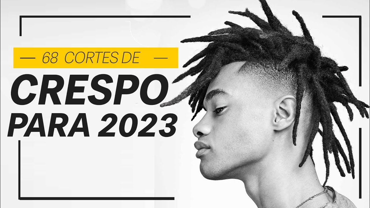 68 CORTES de cabelo CRESPO MASCULINO para 2024