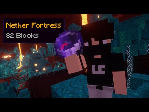 The FASTEST Way To Find A Nether Fortress In Minecraft