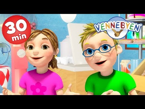 Vennebyen - 3 episoder - 30 minutter spilletid