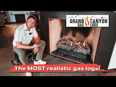 Grand Canyon Gas Logs Lava Burning Series! (New tech will change the industry!)