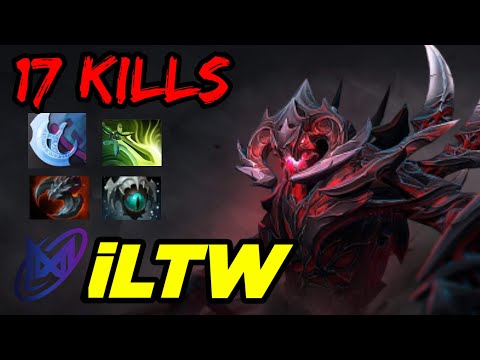 iLTW -  SHADOW FIEND CARRY 17 KILLS - DOTA 2 PRO PLAYER GAMEPLAY
