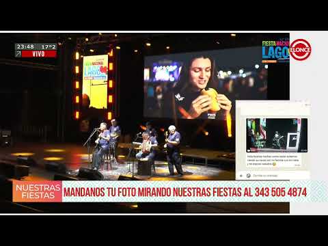 Milagro Tropical en la 42° Fiesta Nacional del Lago - Federación 2026