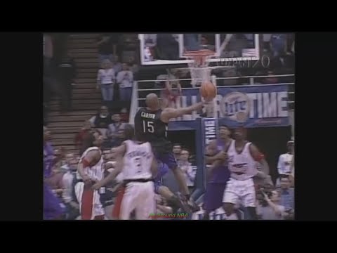 Vince Carter 43 Points @ Rockets, 2001-02.