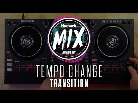 How To Do a Tempo Change DJ Transition | Numark Mix Academy