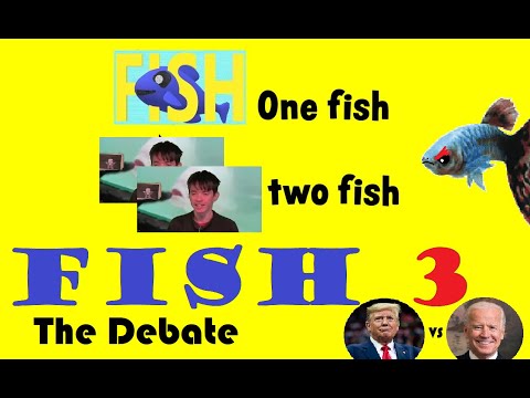 FISH 3 - The 2023 Presidential Debate!  Trump Vs Biden on Fish.