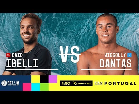 Caio Ibelli vs. Wiggolly Dantas - Round Two, Heat 11 - MEO Rip Curl Pro Portugal 2017