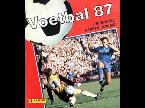 STICKERS PANINI DUTCH CHAMPIONSHIP 1987 AFC AJAX