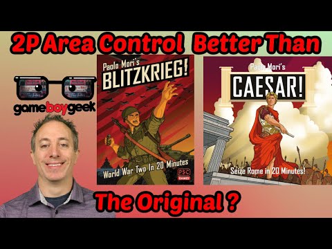 Caesar: Seize Rome in 20 Minutes Review:Is This 2 Player Area Control Game Better Than the Original?