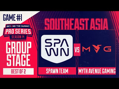 SPAWN vs MAG Game 1 - BTS Pro Series 14 SEA: Groups w/ Kips & hairy_freak