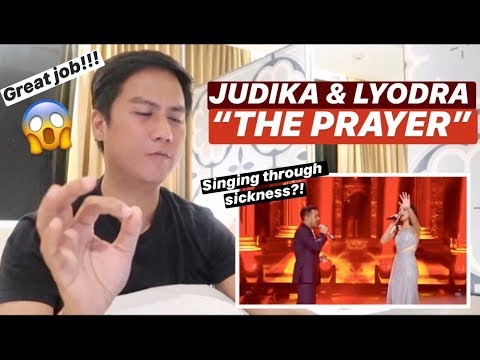 LYODRA X JUDIKA - THE PRAYER - Indonesian Idol 2020 | REACTION