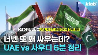 사우디 믿고 UAE 뒤통수? 파키스탄 부도 내막 6분 정리｜크랩