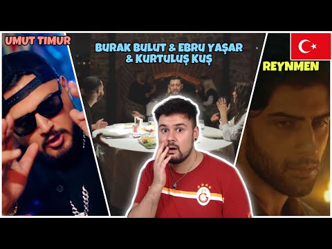 REACTION TO 🇹🇷 TURKISH MUSIC (1): Umut Timur / Reynmen / Burak Bulut & Ebru Yaşar & Kurtuluş Kuş