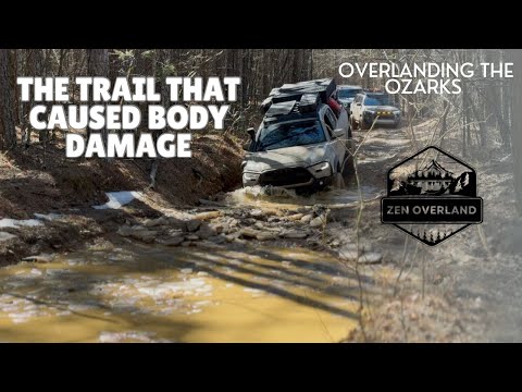 The Trail That Caused Body Damage | Group Ride In The Ozarks 