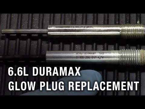 2006 Chevrolet Silverado 2500 HD 6.6L Duramax Glow Plug Replacement