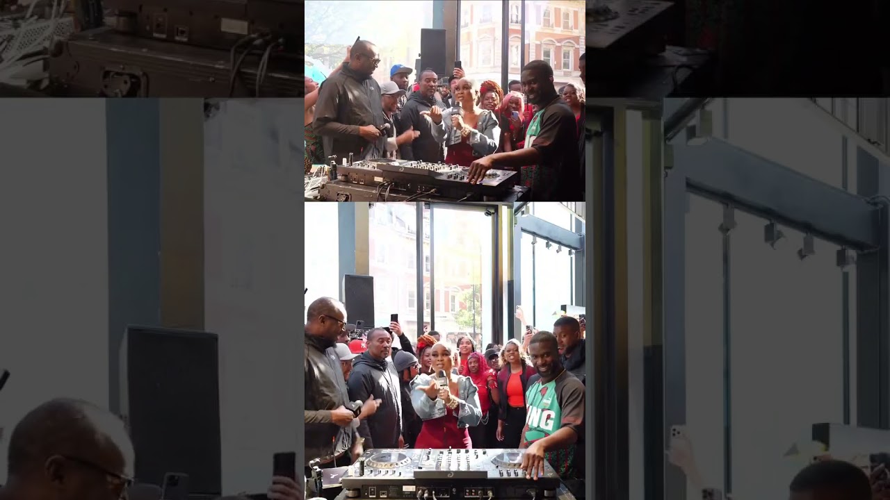 emergencydancer performs for usainbolt 🔥🔥🔥#djagonline #teamag #ukdj #tiktokdj puma.uk AG Fest