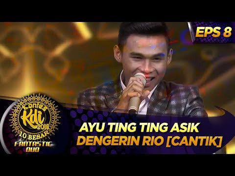 Ayu Ting Ting Asik Dengerin Rio Tampil [CANTIK] - Kontes KDI Eps 8 (9/9)