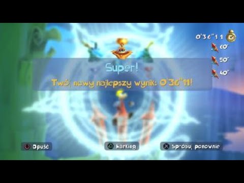 Rayman Legends 100% #77 Żabo-LOT-em bliżej