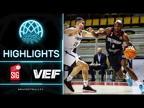 SIG Strasbourg v VEF Riga - Highlights | Basketball Champions League 2020/21