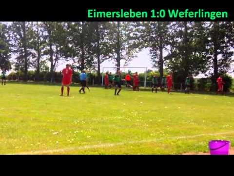 SG Grün-Weiß Eimersleben gegen MTV Weferlingen am 09.06.2014