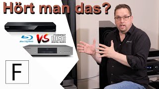 Hört man das? Blu-ray-Player vs. CD Laufwerk! Panasonic DP-UB824 vs. Cambridge Audio CXC