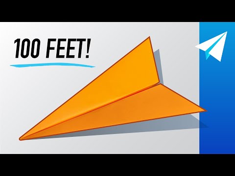 New EASY Paper Airplane that Flies REALLY Far!!! — How to Make Quick Blade
