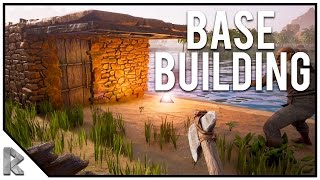 Base Building & Thrall Hunting! - Conan Exiles Gameplay #2