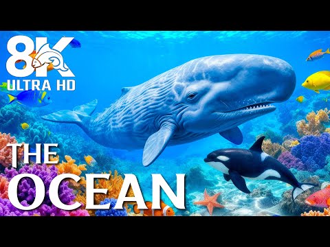 Sumérgete en la fascinante vida submarina y maravíllate con los animales marinos en 8K