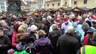 preview picture of video 'Eröffnung Löbauer Weihnachtsmarkt 2014'