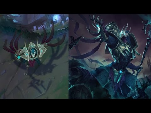 GraveLord Azir - Skin and Abilities Spotlight - League of Legends