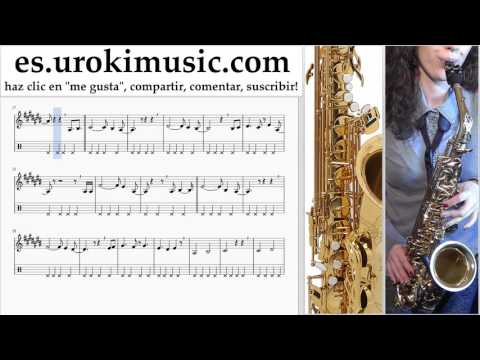 Como Tocar Saxofon (tenor) David Guetta Justin Bieber - 2U Tablatura Parte#2 um-i927