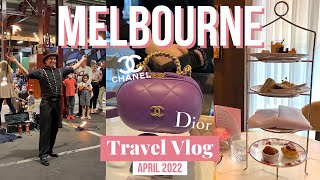Melbourne Australia Travel Vlog | Melbourne Afternoon Tea | LUXURY SHOPPING | JOS ATKIN