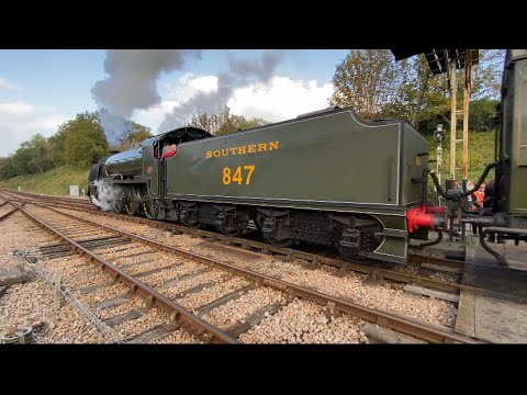 LSWR Maunsell S15 Class | 30847 - ‘847’  | Bluebell Railway | Horsted Keynes | 09/10/21