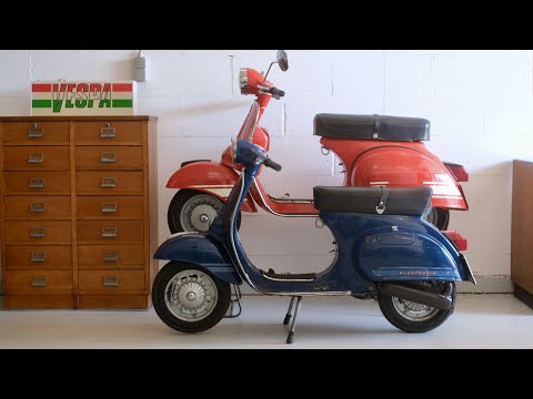 Vespa 125 Primavera ET3 from 1983 original first paint, first owner..