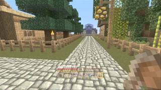 preview picture of video 'Minecraft Xbox Survival - Village Town Is Brought Back Life'