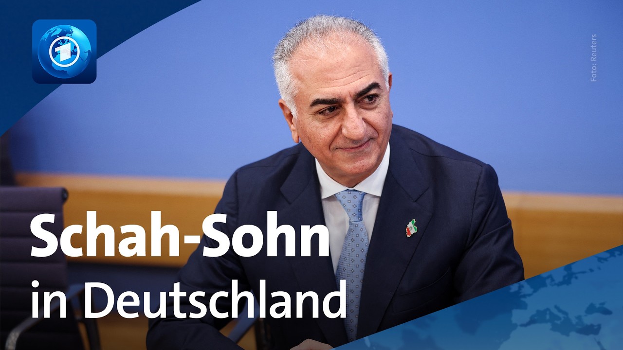 Iranischer Exil-Politiker Reza Pahlavi zu politischen Gesprächen in Berlin