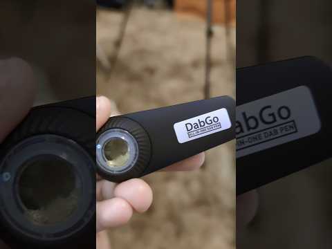 The most portable dab device that's a disposable #shorts