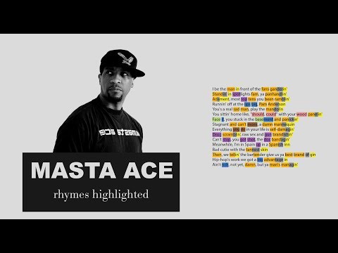 Masta Ace & Marco Polo - Get Shot - Verse 1 - Lyrics, Rhymes Highlighted (109)